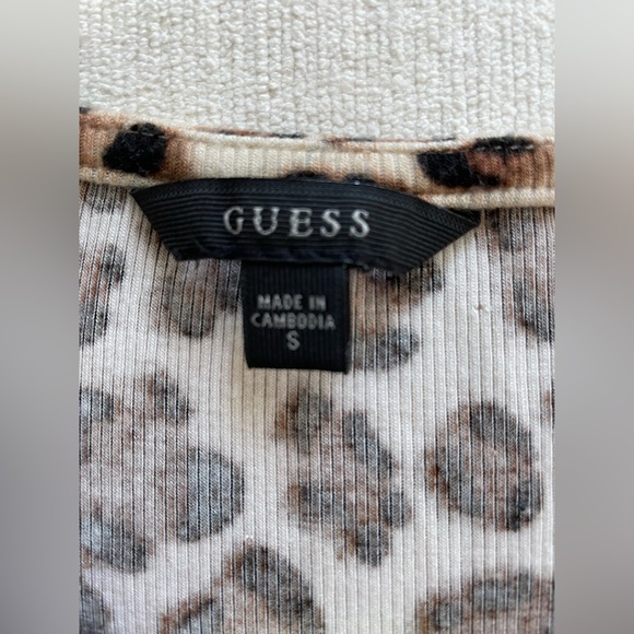 Guess Leopard Print Top - Picture 5 of 5